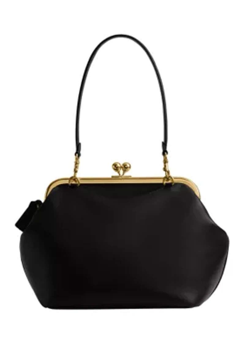 Glovetanned Kisslock Frame Bag