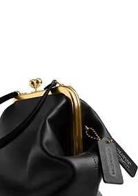 Glovetanned Kisslock Frame Bag