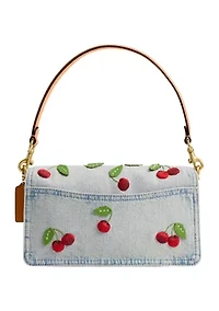 Tabby Shoulder Back with Cherry Embroidery