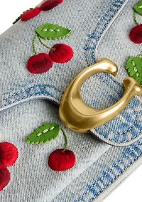 Tabby Shoulder Back with Cherry Embroidery