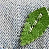 Tabby Shoulder Bag with Cherry Embroidery