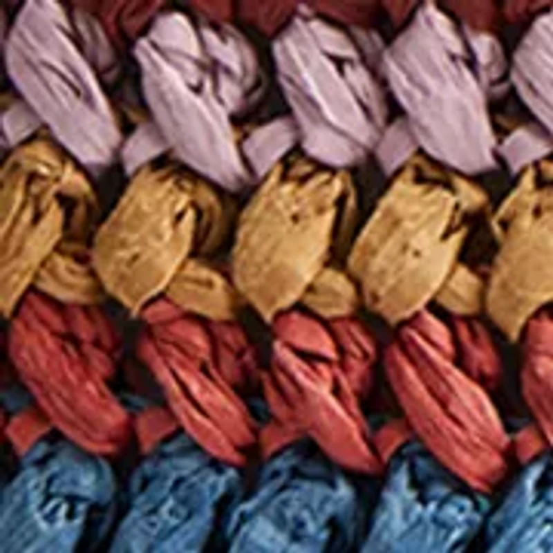 Large Weave Straw Brooklyn Shoulder Bag