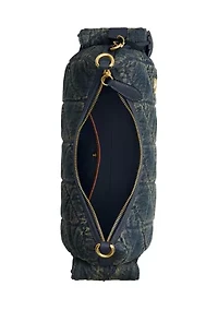 Pocket Juliet Bag in Quilted Cotton Denim