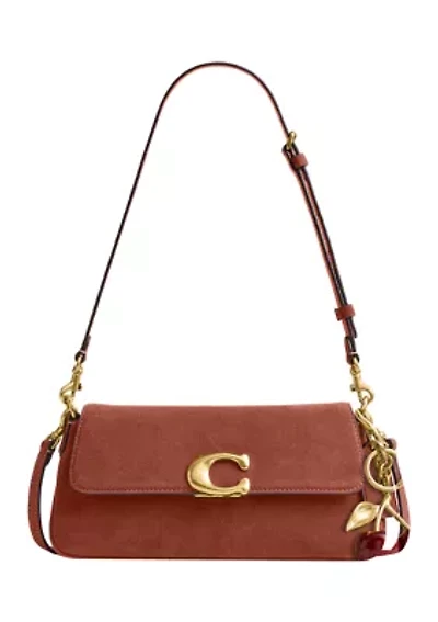 Suede Jet Shoulder Bag