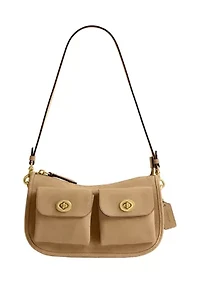 Suede Twin Turnlock Waverly Bag