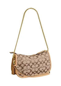 Twin Turnlock Waverly Bag in Signature Jacquard