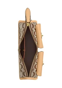 Twin Turnlock Waverly Bag in Signature Jacquard