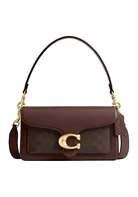 Tabby Shoulder Bag Signature Coated Canvas