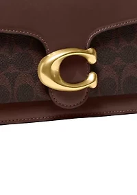 Tabby Shoulder Bag Signature Coated Canvas