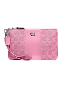 Small Wristlet Signature Canvas