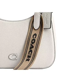 Hobo Crossbody with Signature Canvas Interior