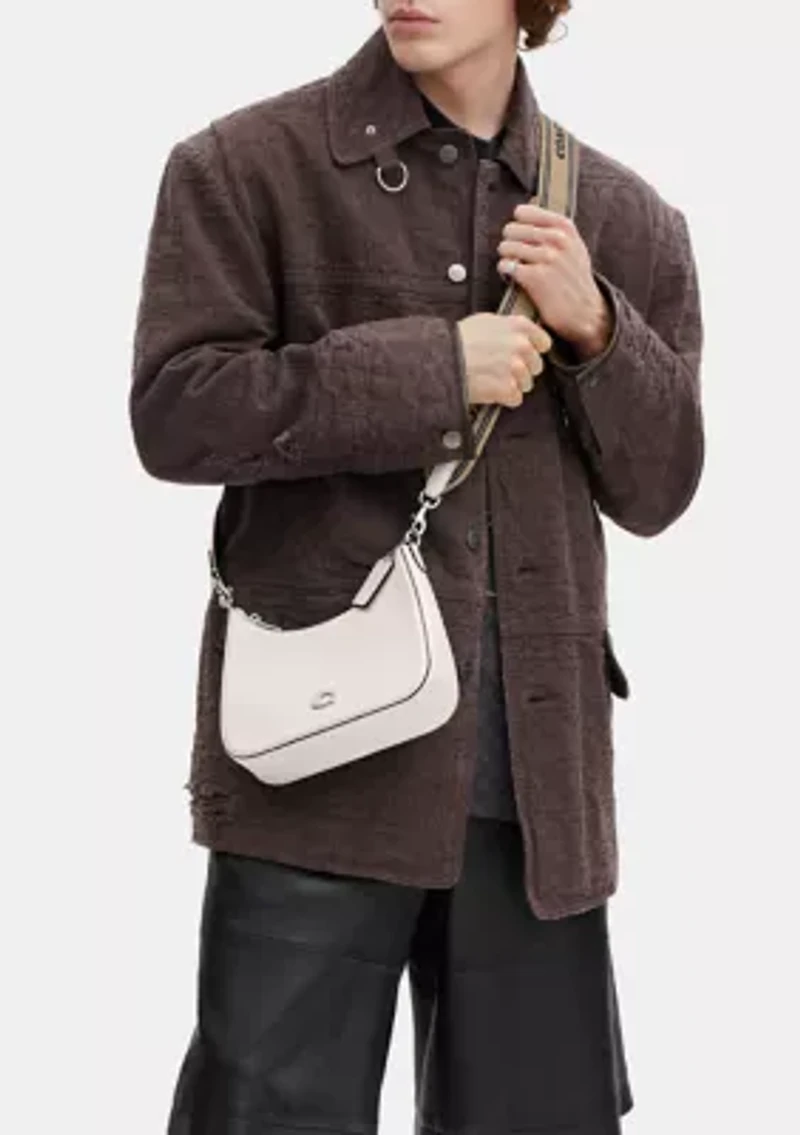 Hobo Crossbody with Signature Canvas Interior