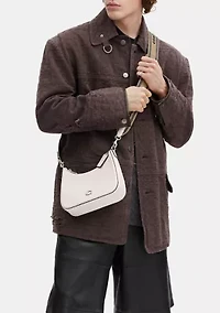 Hobo Crossbody with Signature Canvas Interior