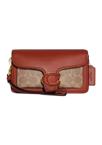 Tabby Wristlet in Signature Canvas