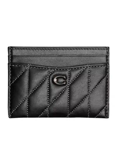 Essential Quilted Pillow Leather Card Case