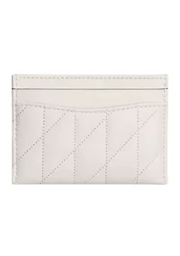 Essential Quilted Pillow Leather Card Case