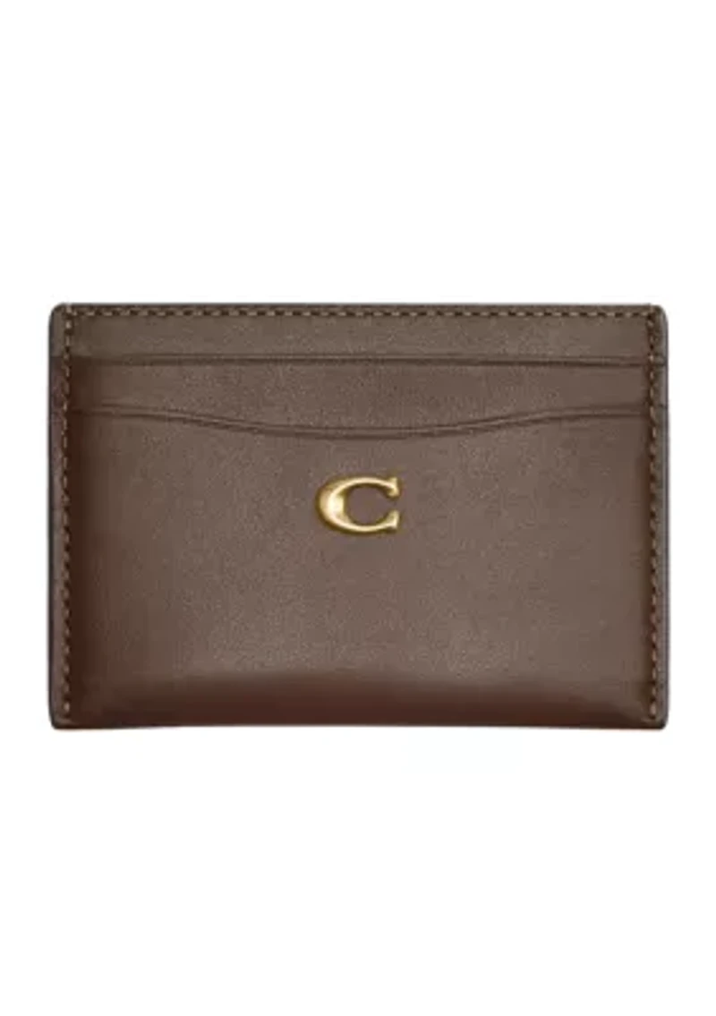 Essential Refined Calf Leather Card Case