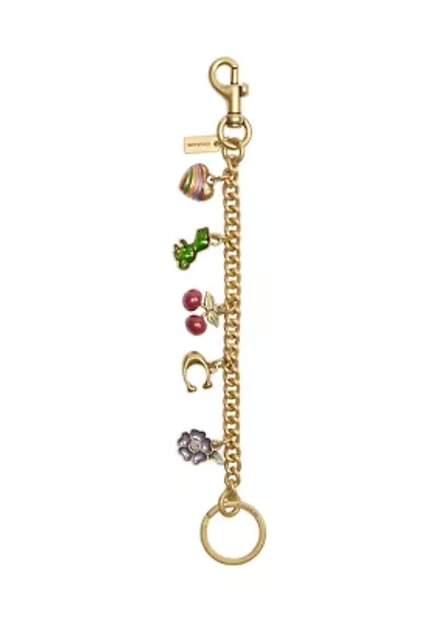 Motif Chain Bag Charm