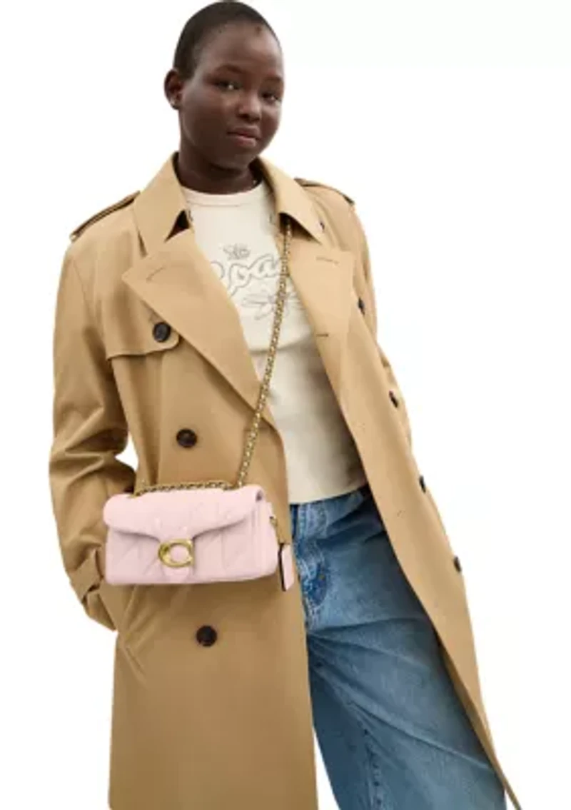 Quilted Tabby Shoulder Bag with Chain