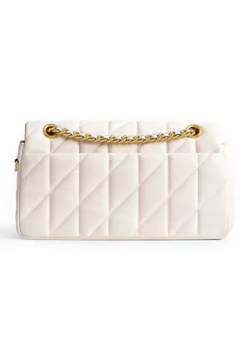 Quilted Tabby Shoulder Bag 26 with Chain