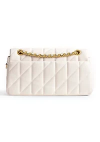 Quilted Tabby Shoulder Bag 26 with Chain