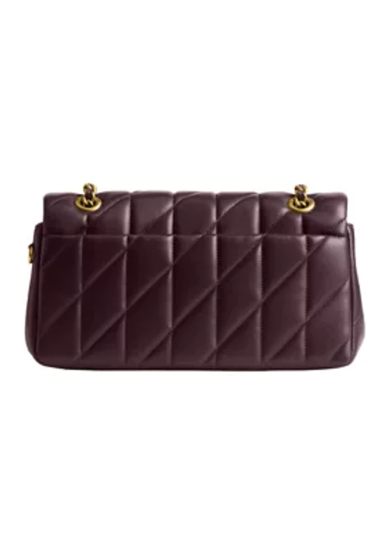 Quilted Tabby Shoulder Bag 26 with Chain