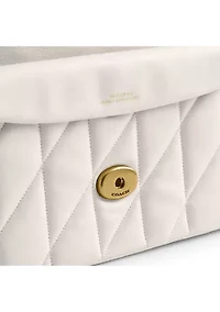 Quilted Tabby Shoulder Bag 26 with Chain