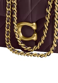 Quilted Tabby Shoulder Bag 26 with Chain