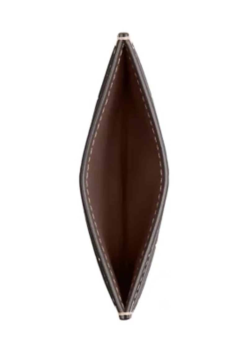 Embossed Crocodile Essential Card Case