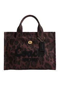Leopard Print Cargo Tote