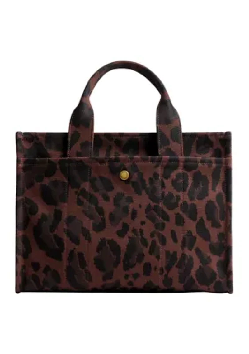 Leopard Print Cargo Tote