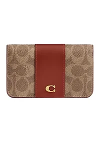 Essential Slim Card Case Signature Canvas