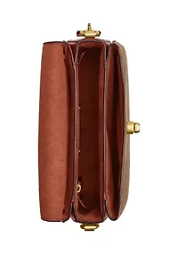 Cassie Crossbody 19 Signature Canvas