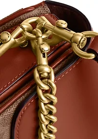 Cassie Crossbody 19 Signature Canvas