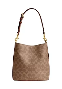 Willow Soft Bucket Bag 19 in Signature Canvas 