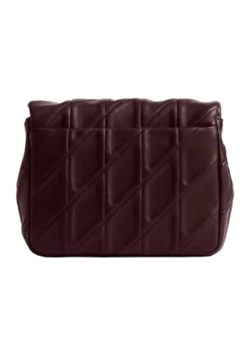 Times Square Tabby Shoulder Bag with Quilting