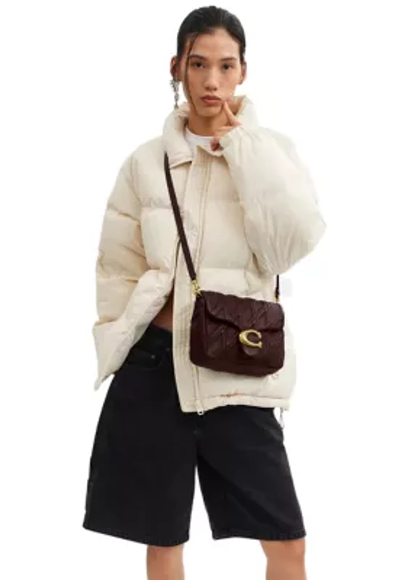 Times Square Tabby Shoulder Bag with Quilting