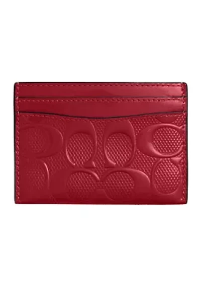 Box Program Patent Signature Leather Essential Card Case