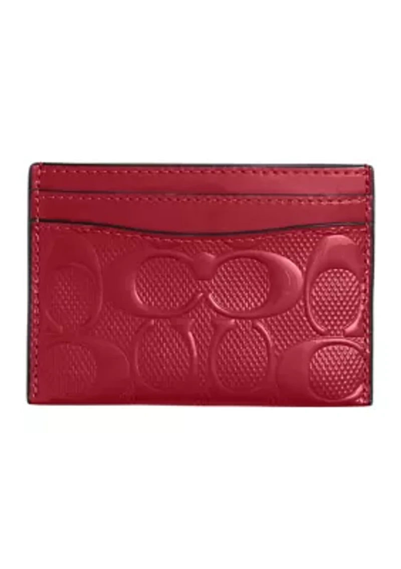 Box Program Patent Signature Leather Essential Card Case