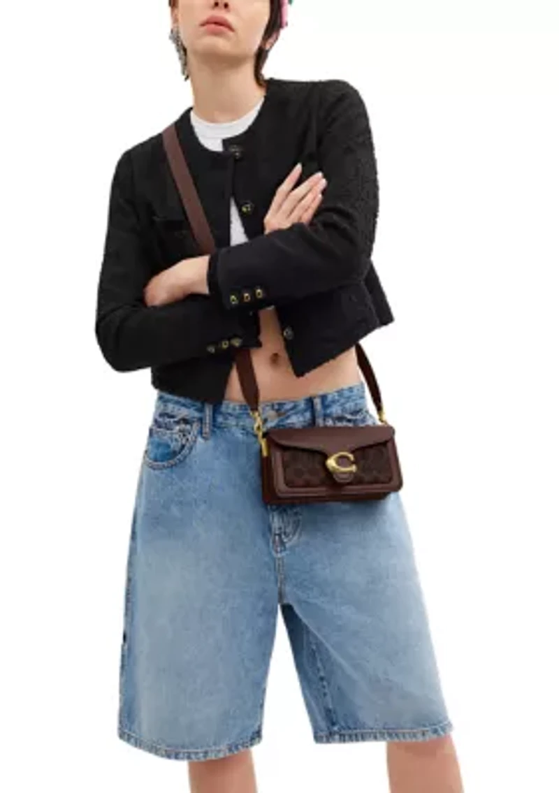 Tabby Shoulder Bag 20 in Signature Canvas 