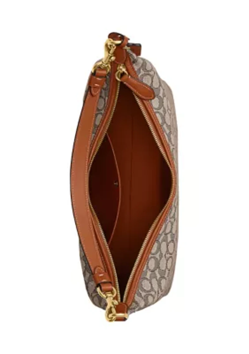 Juliet Shoulder Bag 38 in Signature Textile Jacquard