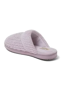 Serena Marled Chenille Scuff Slippers