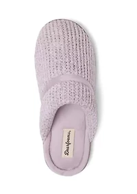 Serena Marled Chenille Scuff Slippers