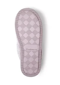 Serena Marled Chenille Scuff Slippers