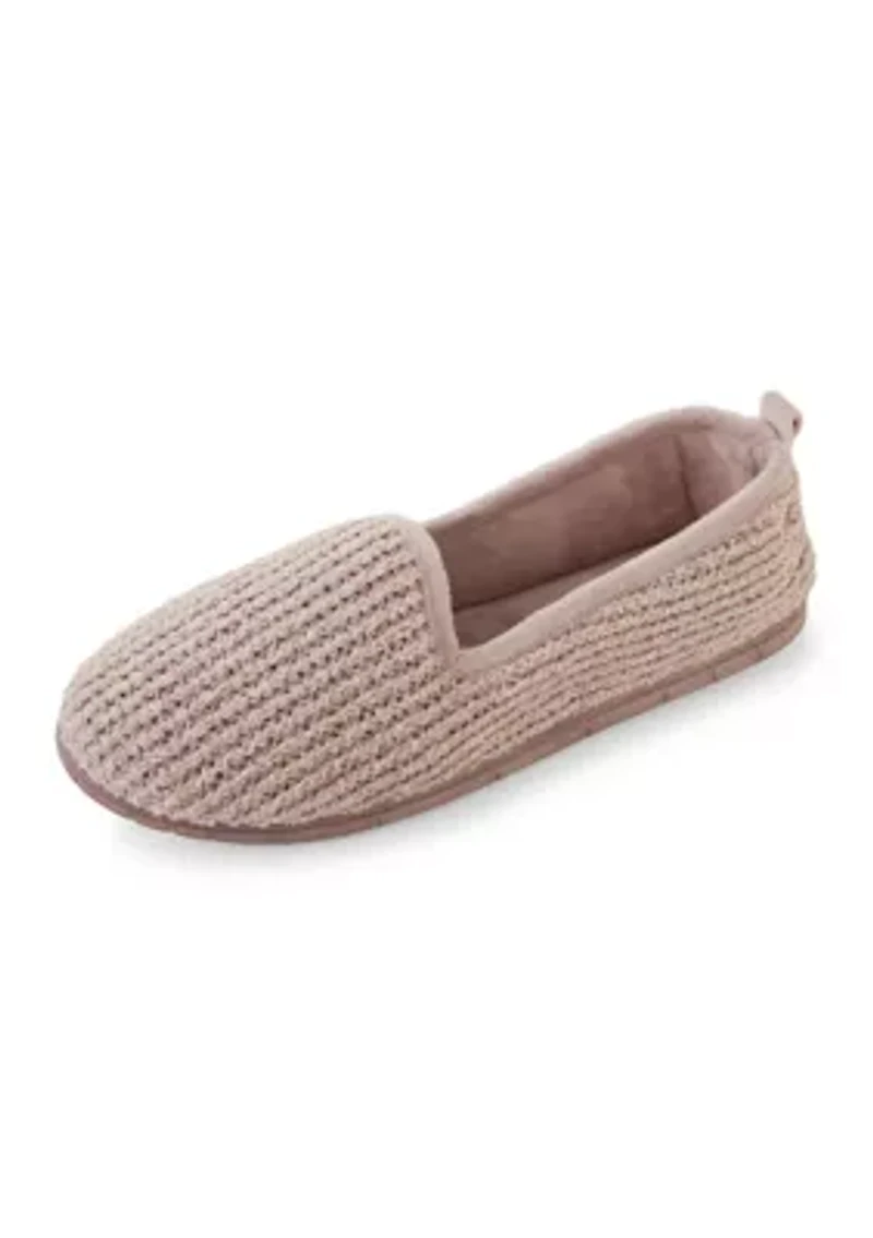 Rachel Chenille Closed Back Slippers
