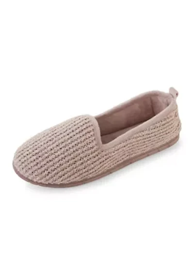 Rachel Chenille Closed Back Slippers
