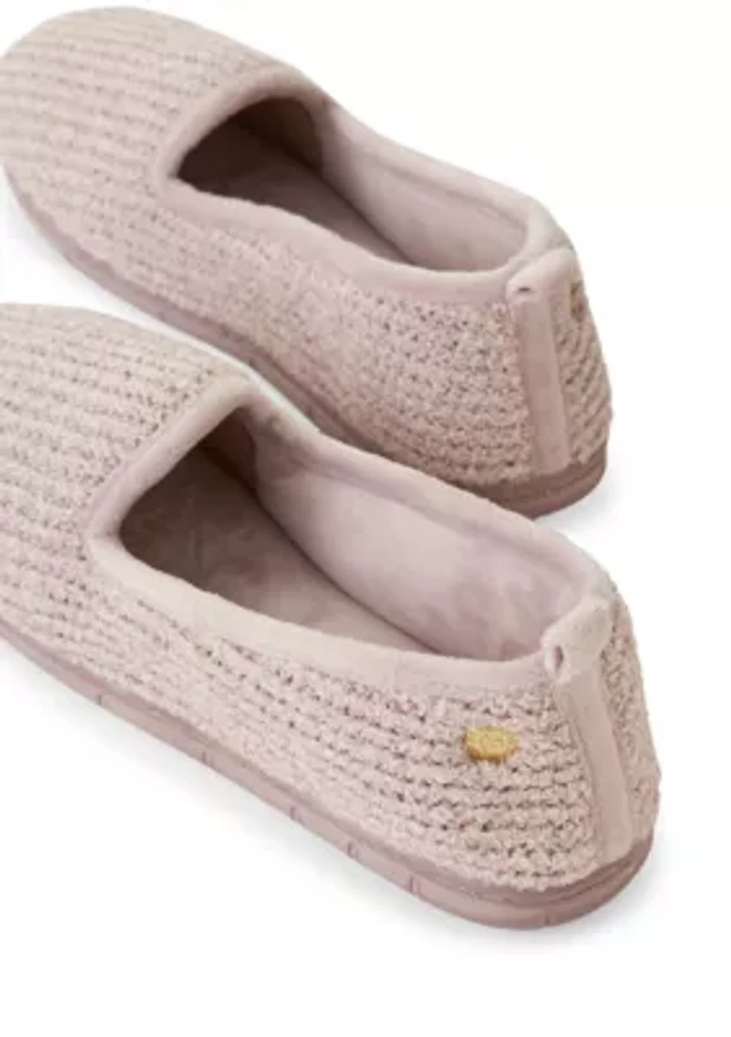 Rachel Chenille Closed Back Slippers