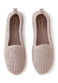 Rachel Chenille Closed Back Slippers