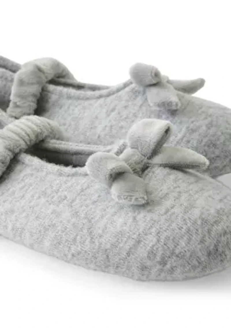Harmony Knit MaryJane Slippers