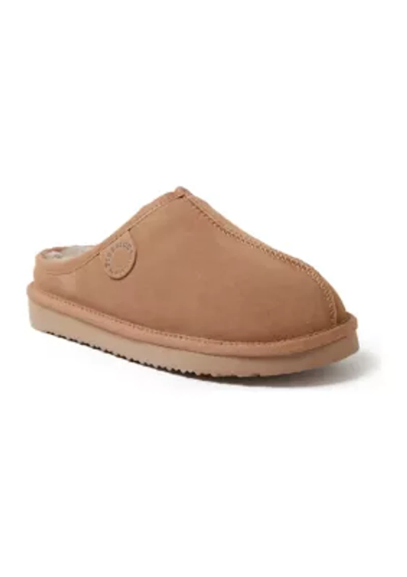 Greta Genuine Shearling Clogs
